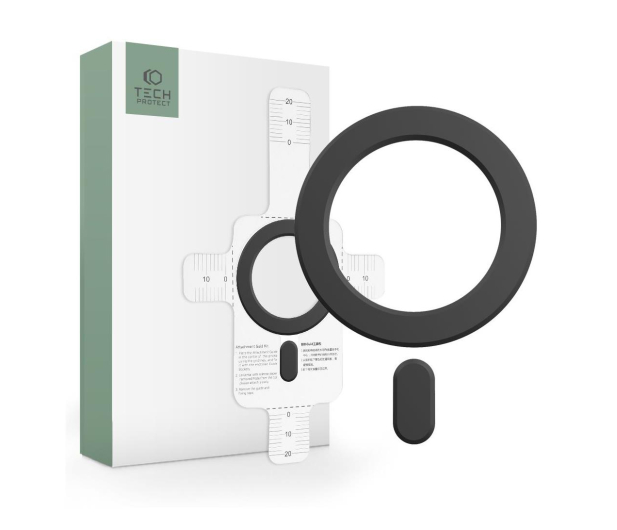 TECH-PROTECT Blaszka Magnetyczna Magmat Magsafe Magnetic Ring black 9490713933732 - 1228051 - zdjęcie